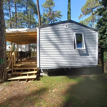 Mobil'Home Pmr Sous Les Pins ! Seignosse Exterior photo
